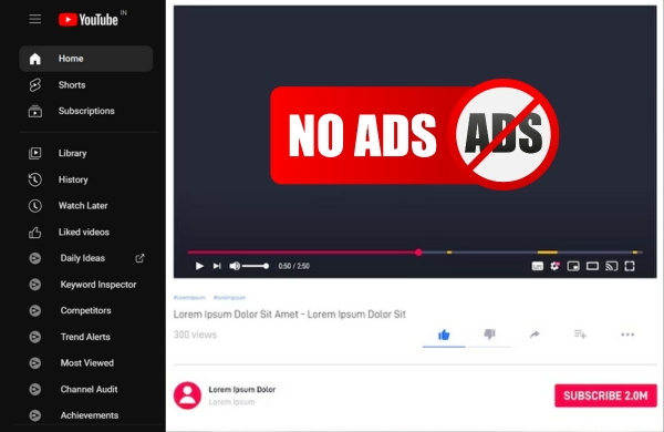 Youtube without ads, YouTube Ad Blocker