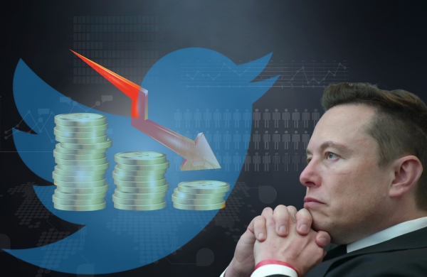 Twitter's Ad Revenue Plummets by 50%