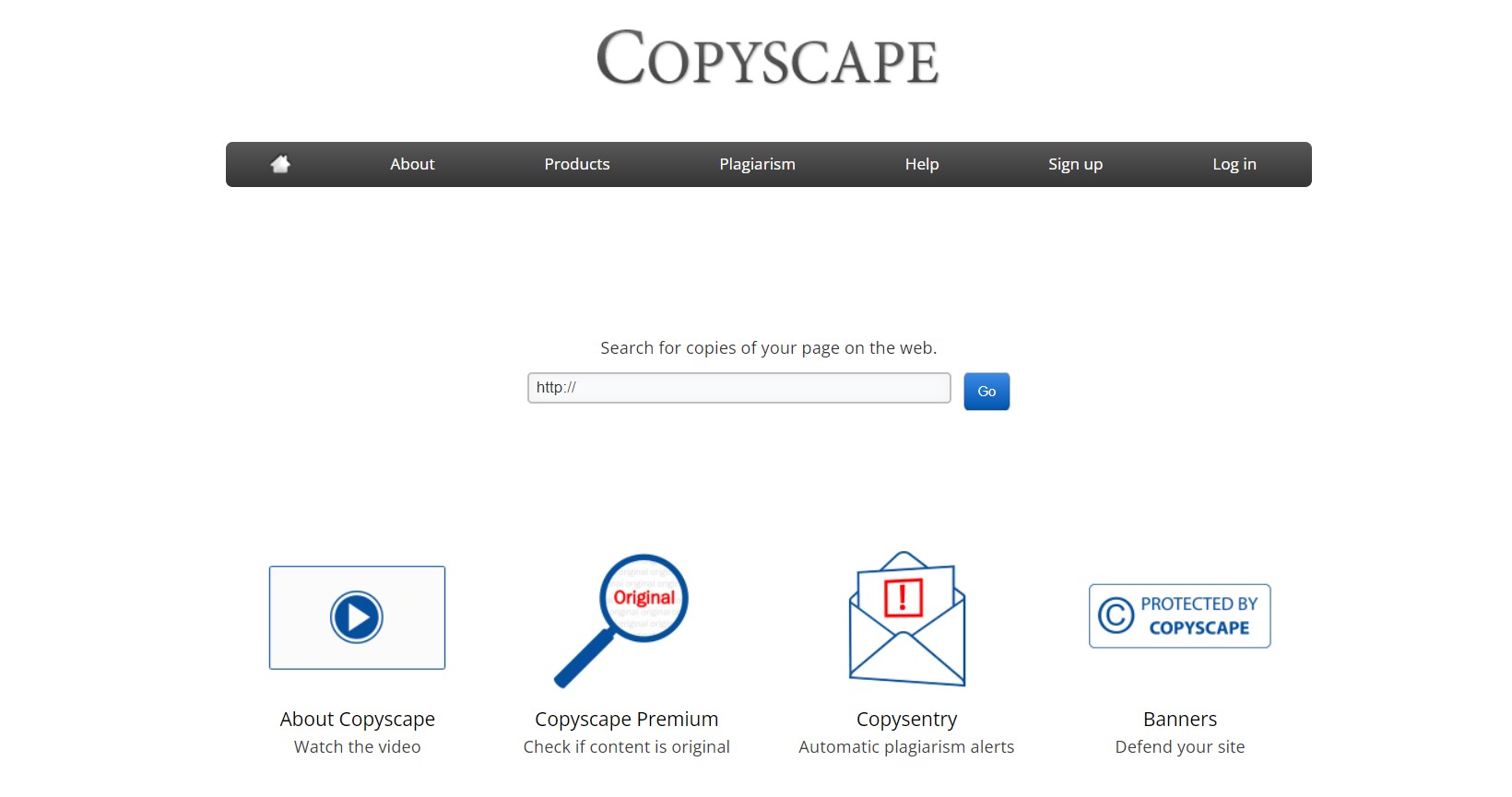 Copyscape Plagiarism Checker